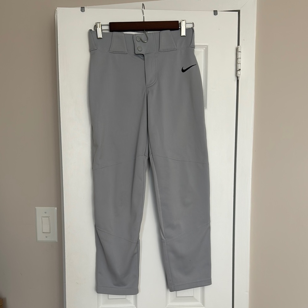 Nike Gray Baseball Pants Boys